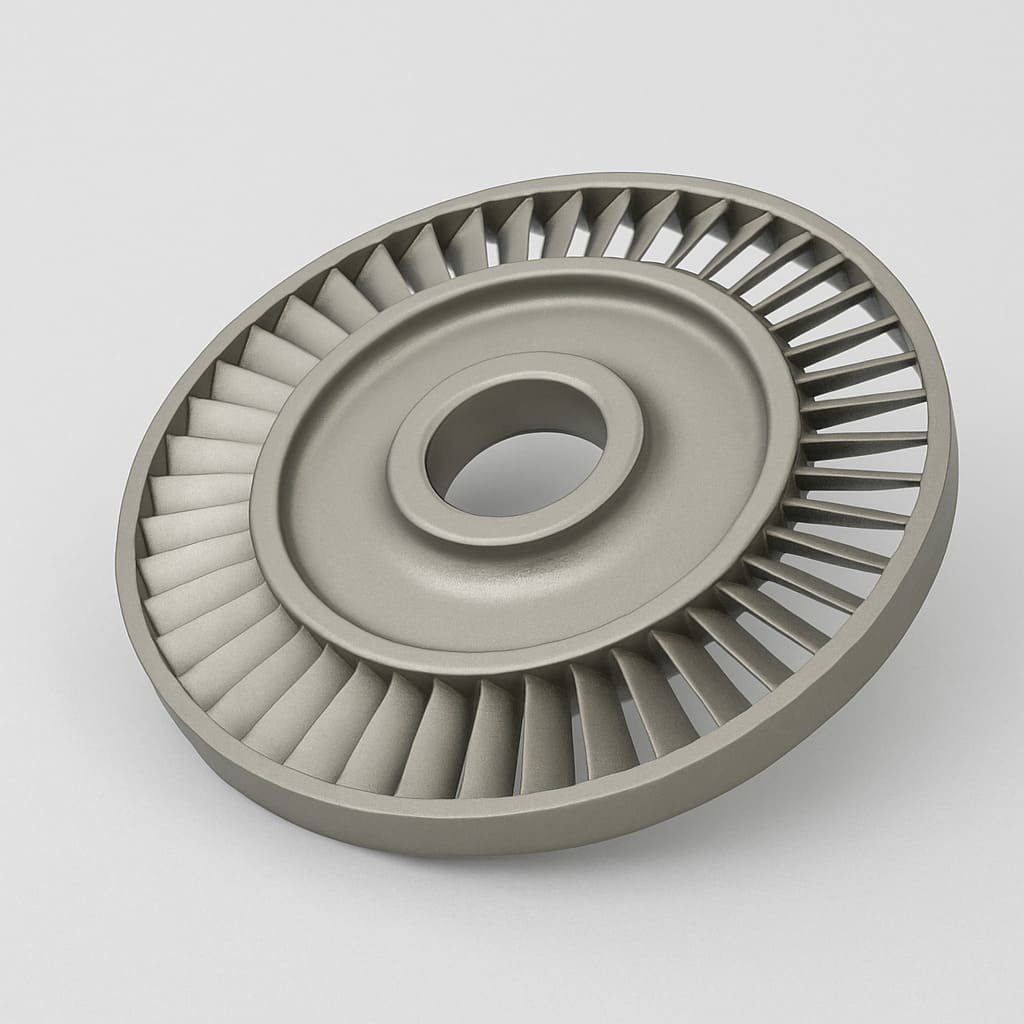 High-temperature alloy blades